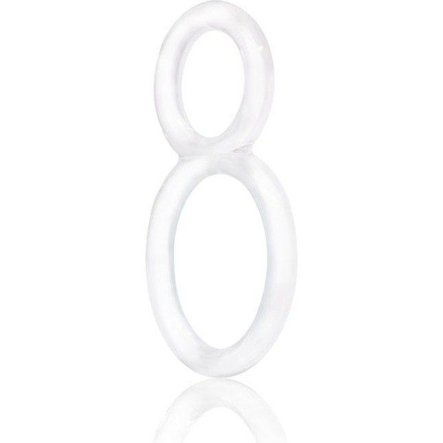 Прозрачное двухпетельное кольцо Ofinity