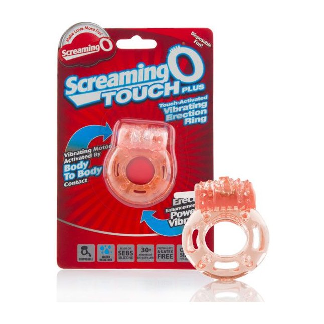 Кольцо на пенис The Screaming O Touch Plus - ColorPoP