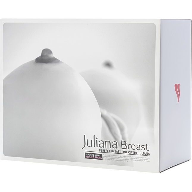 Полуторс Juliana Breast в виде груди с вибровагиной. Фотография 6.