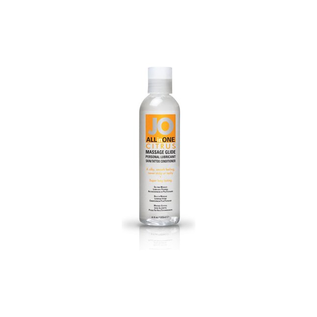 Массажный гель-масло ALL-IN-ONE Massage Oil Citrus с ароматом цитруса - 120 мл