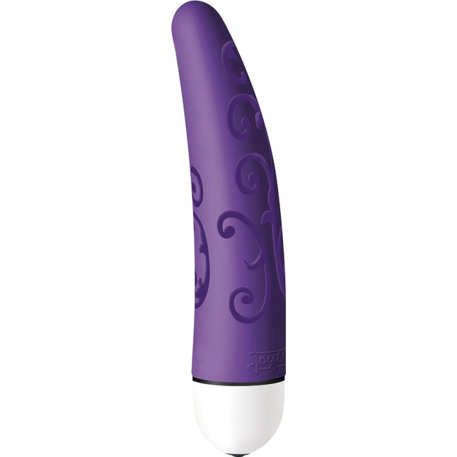 Фиолетовый мини-вибратор Velvet Comfort - 11,9 см