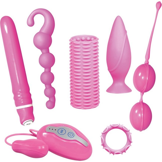 Розовый набор секс-игрушек - Sweet Smile