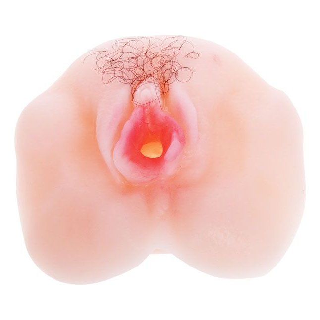 Нежная вагина-мастурбатор с вибрацией и пультом управления. Фотография 2.