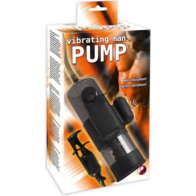 Помпа для пениса с вибропулей Vibrating Man Pump - You2Toys. Фотография 2.