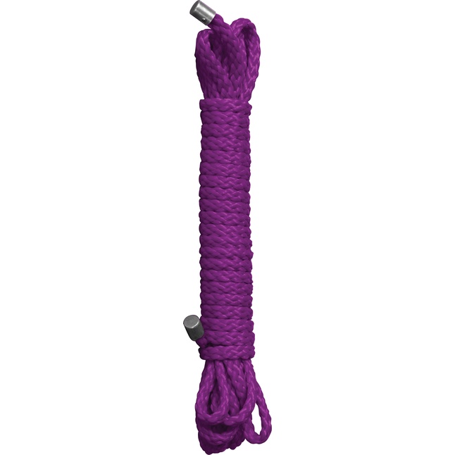 Фиолетовая веревка для бандажа Kinbaku - 10 м - Ouch!