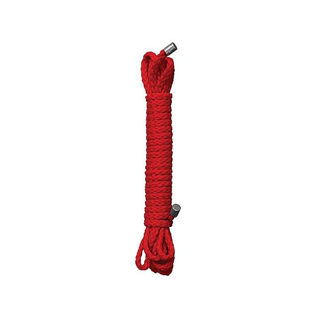 Красная веревка для бандажа Kinbaku - 5 м - Ouch!