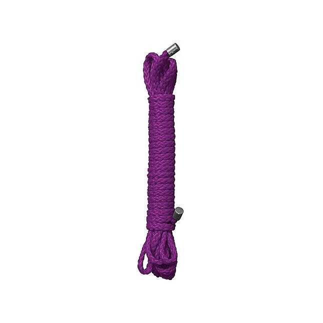 Фиолетовая веревка для бандажа Kinbaku Rope - 5 м - Ouch!