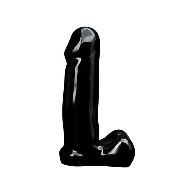 Чёрный фаллоимитатор Sex Please Perfect Penis - 17,5 см - Sex Please!