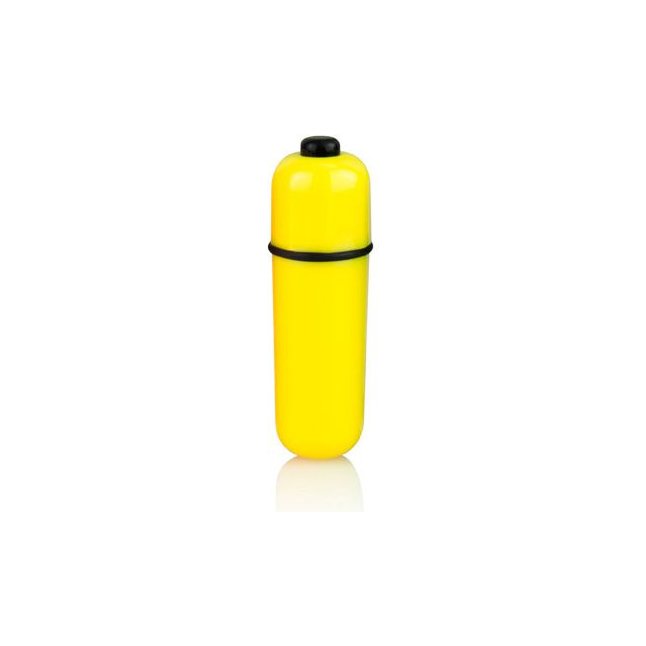 Желтая пластиковая вибропулька - ColorPoP