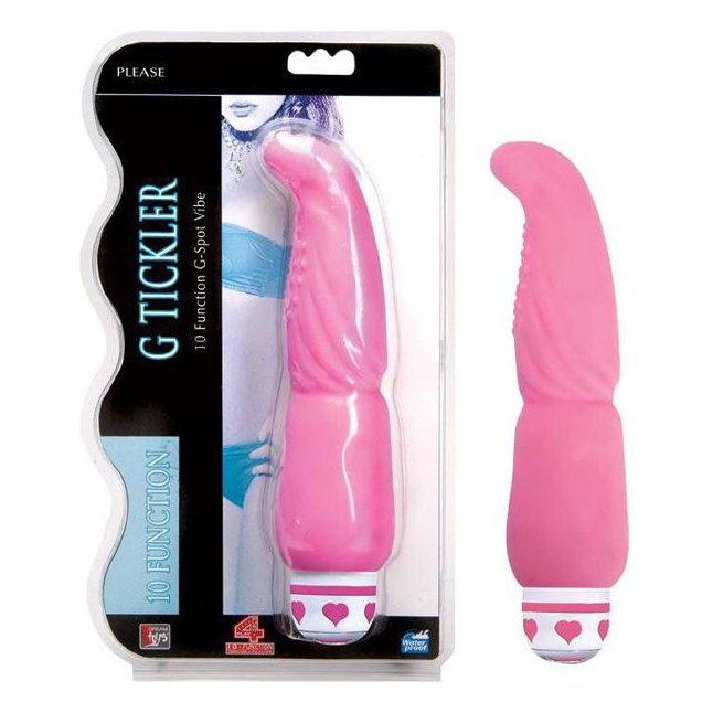 Розовый G-вибростимулятор G Tickler - 21,6 см - Please