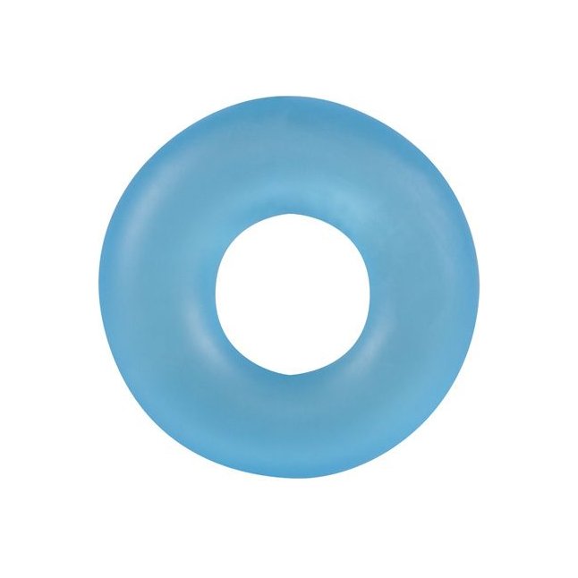 Голубое эрекционное кольцо Stretchy Cockring - You2Toys