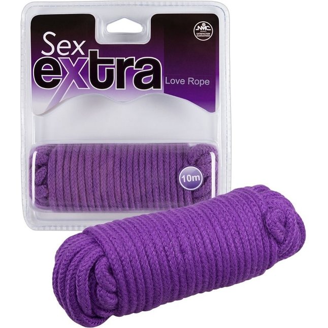 Фиолетовая верёвка для связывания - 10 м