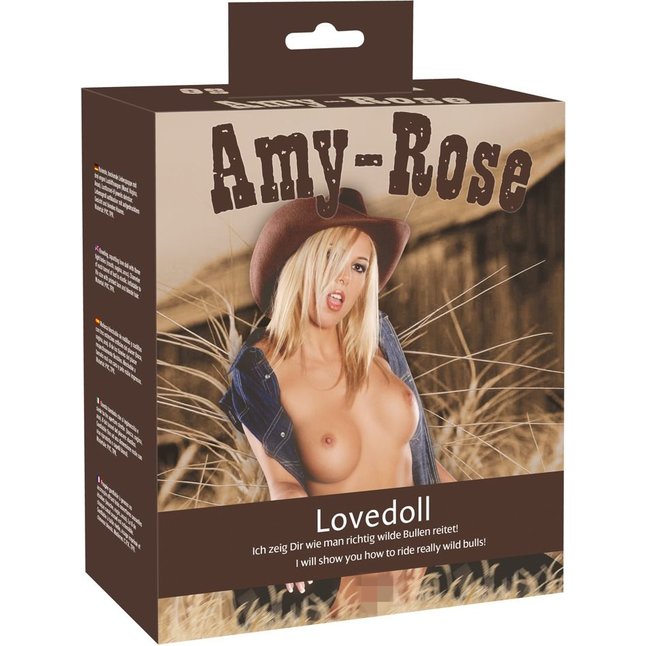 Надувная секс-кукла Amy Rose в позе на коленях - You2Toys. Фотография 6.