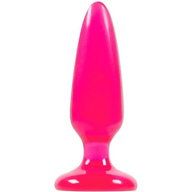 Малая розовая анальная пробка Jelly Rancher Pleasure Plug Small - 10,2 см - Jelly Rancher