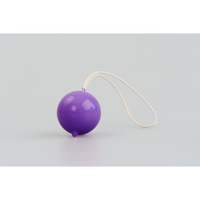 Фиолетовый вагинальный шарик Geisha Super Purple - Shots Toys. Фотография 4.