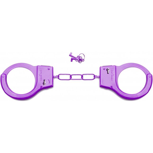 Фиолетовые металлические наручники SHOTS TOYS Purple - Shots Toys