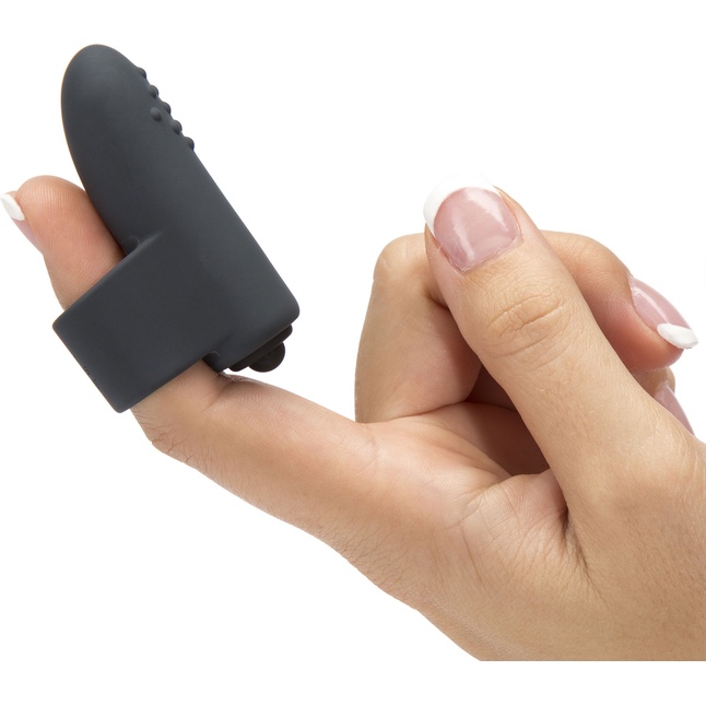 Вибронасадка-стимулятор на пальчик Secret Touching Finger Ring - Fifty Shades of Grey. Фотография 6.