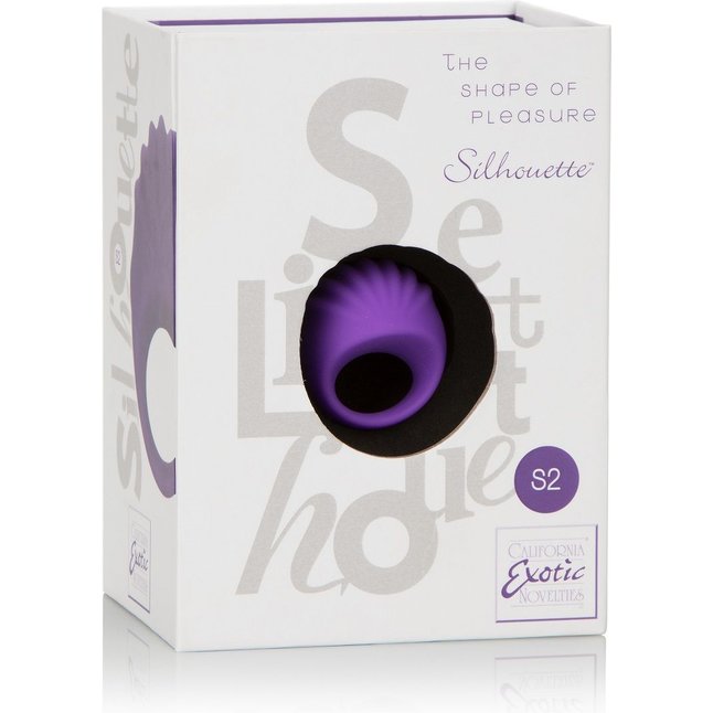 Фиолетовый вибростимулятор клитора Silhouette S2 - Silhouettes. Фотография 2.
