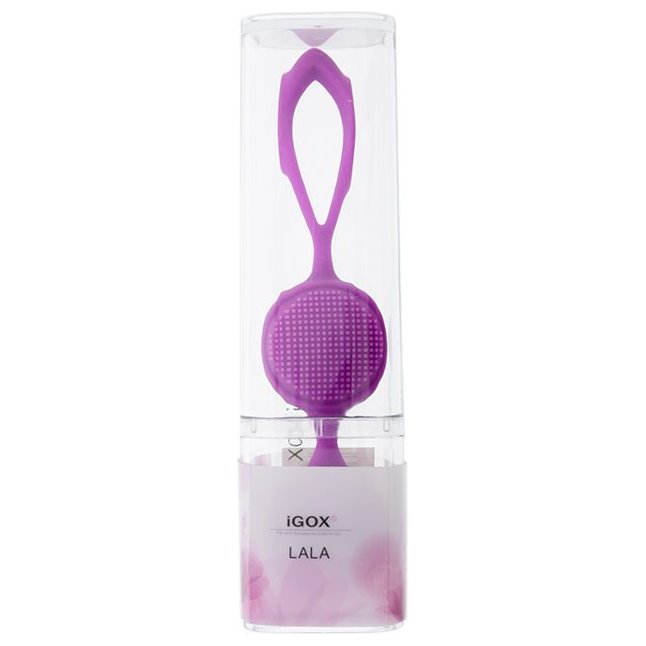 Фиолетовые вагинальные шарики LALO PURPLE. Фотография 2.