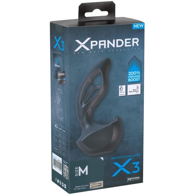 Стимулятор простаты JoyDivision Xpander X3 Size M. Фотография 3.