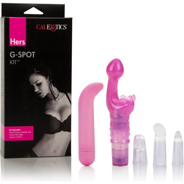 Женский вибронабор Her G-Spot Kit - Kits. Фотография 7.