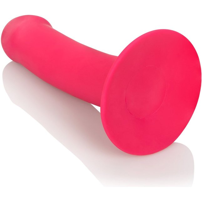 Розовый перезаряжаемый фаллоимитатор Luxe Touch-Sensitive Vibrator - 16,5 см - Luxe. Фотография 4.