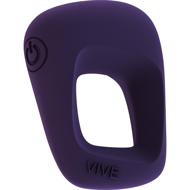 Фиолетовое эрекционное вибрирующее кольцо Senca - Vive. Фотография 2.