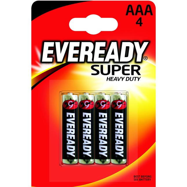 Батарейки EVEREADY R03 типа AAA - 4 шт