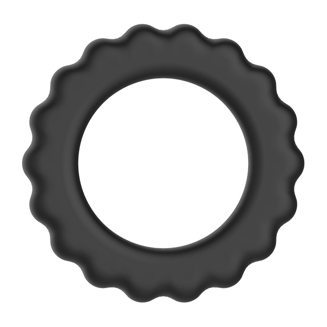 Эрекционное кольцо с крупными ребрышками Titan