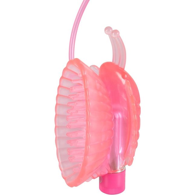 Розовая вакуумная помпа для клитора с вибрацией Eat My Pussy - You2Toys. Фотография 3.