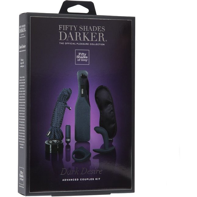 Набор для игр Dark Desire Advanced Couples Kit - Fifty Shades Darker. Фотография 2.