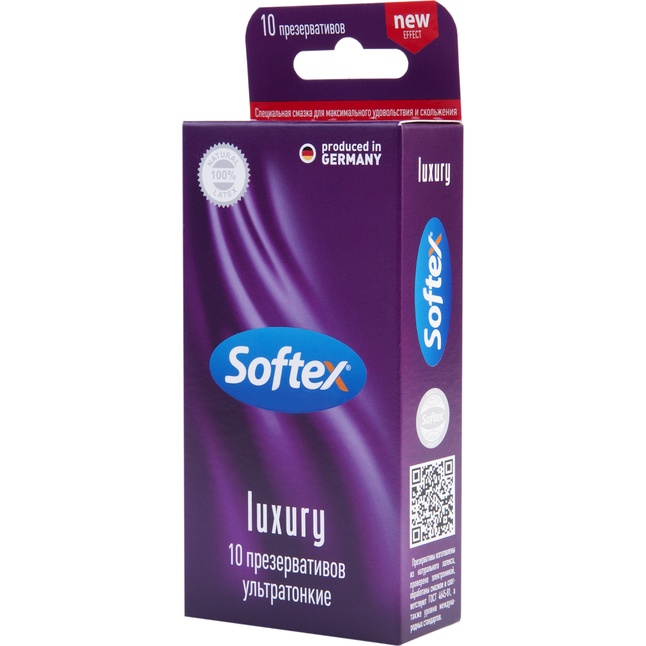 Ультратонкие презервативы Softex Luxury - 10 шт