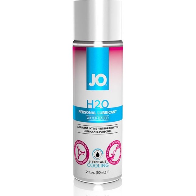 Женский охлаждающий лубрикант на водной основе JO FOR WOMEN H2O COOLING - 60 мл - JO H2O for women