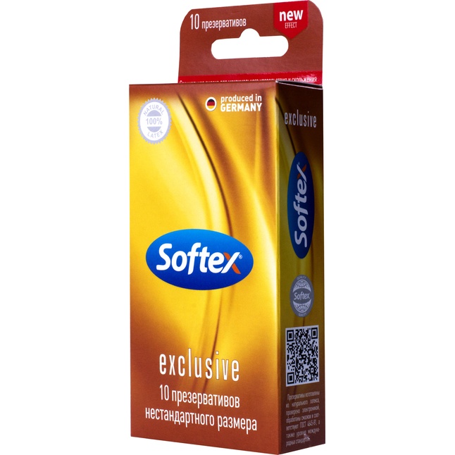 Презервативы нестандартного размера Softex Excluziv - 10 шт