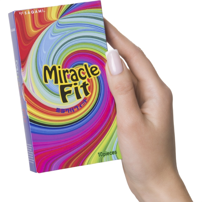 Презервативы Sagami Miracle Fit - 10 шт. Фотография 5.