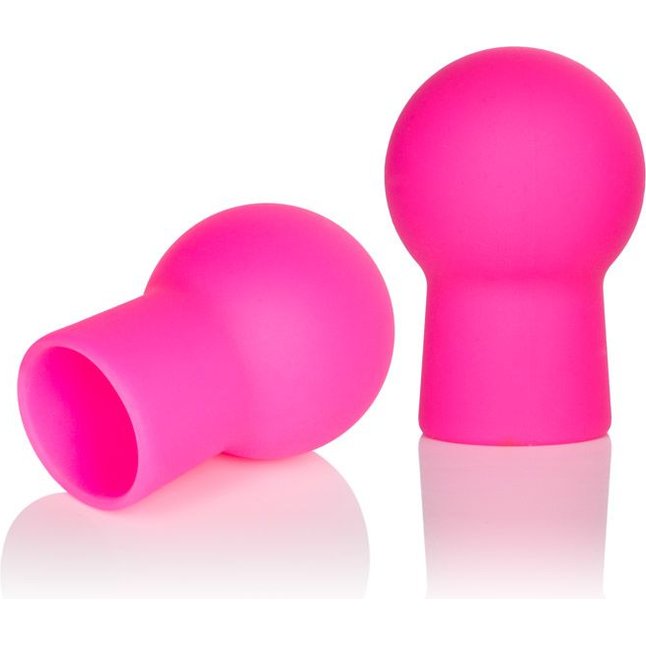 Розовые насадки-присоски на соски Silicone Advanced Nipple Suckers - Nipple Play