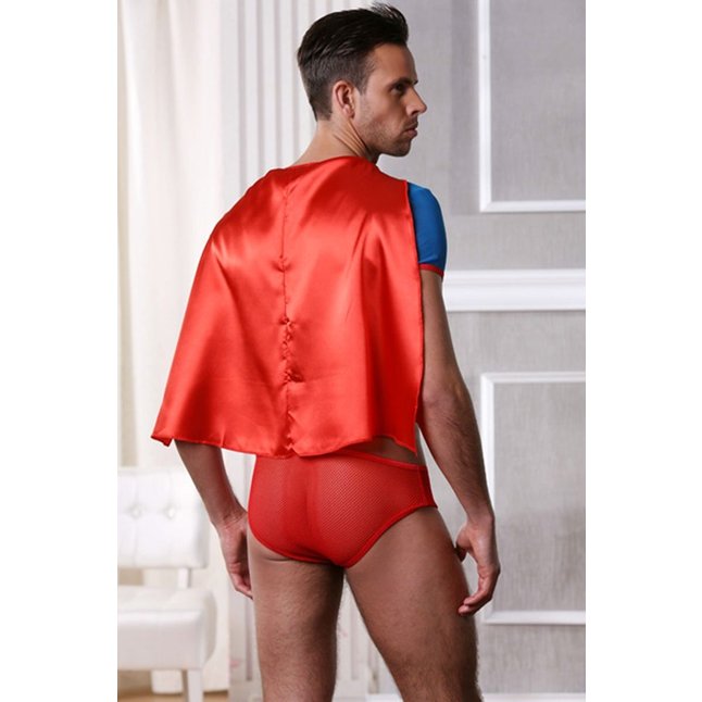 Мужской эротический костюм Супермена. Фотография 2.