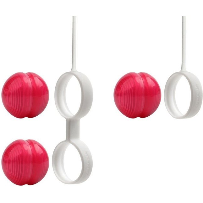 Красные вагинальные шарики Z Beads-Ruby в силиконовых корпусах - Zemalia. Фотография 5.