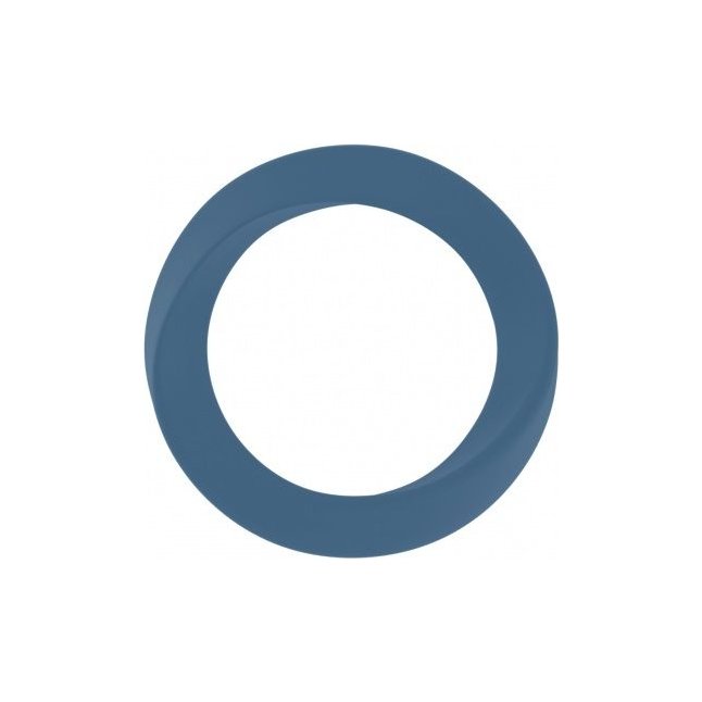 Синее эрекционное кольцо Infinity Thin Large - Mjuze