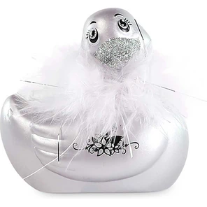  Серебристый вибратор-уточка I Rub My Duckie 2.0 Paris 