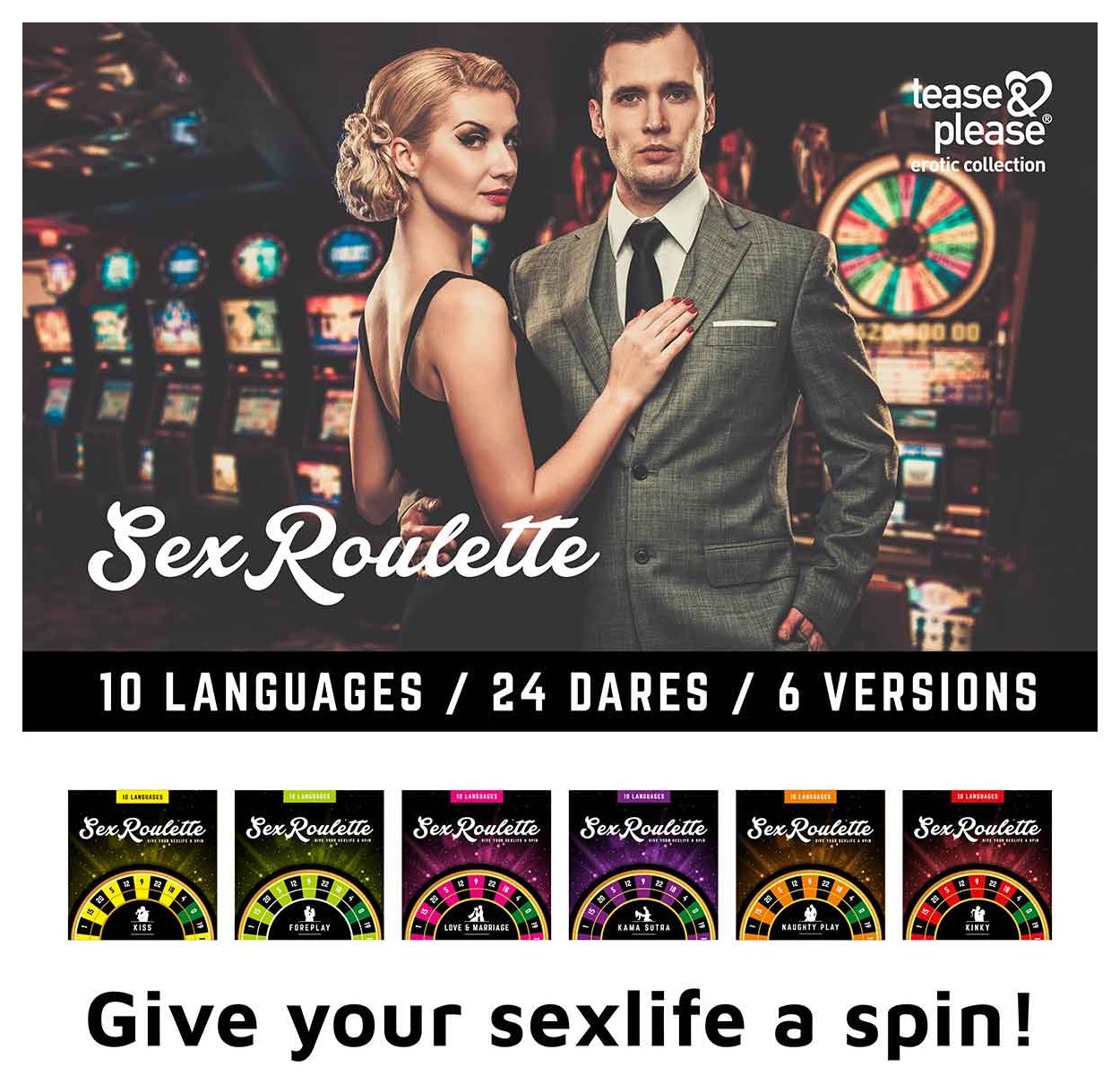 Купить настольная игра-рулетка Sex Roulette Kinky - 7x7.ru. Цена - 1360  руб. | TSPS-E29279.