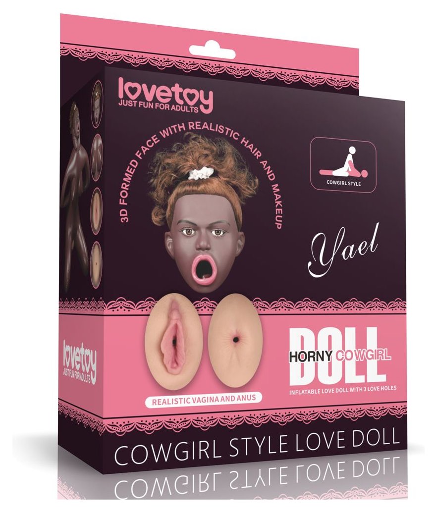 Купить темнокожая секс-кукла с реалистичными вставками Cowgirl Style Love  Doll - 7x7.ru. Цена - 6700 руб. | LV153014.