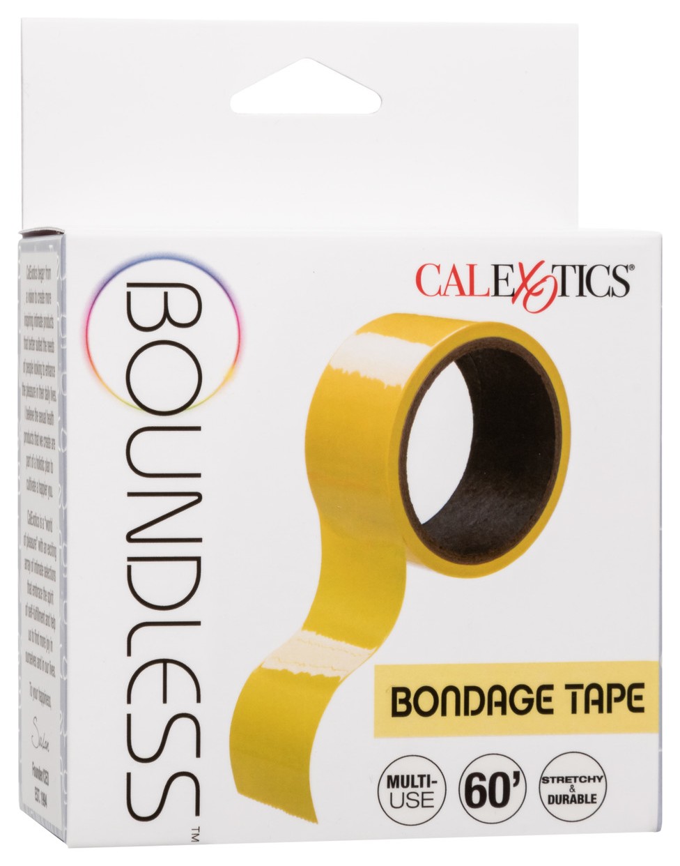 Купить желтый скотч для связывания Bondage Tape 18 м - 7x7.ru. Цена - 1460  руб. | SE-2702-97-3.