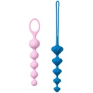  Картинка Набор из 2 цветных анальных цепочек Satisfyer Love Beads