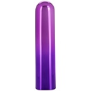  Фиолетовый гладкий мини-вибромассажер Glam Vibe - 9 см. 