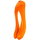  Картинка Оранжевый универсальный унисекс вибростимулятор Candy Cane