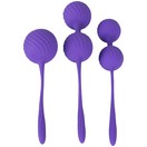 Фиолетовый набор вагинальных шариков 3 Kegel Training Balls 