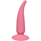  Розовая анальная пробка P-spot Teazer Pink - 12, 2 см. 