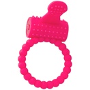  Розовое силиконовое виброкольцо A-toys 