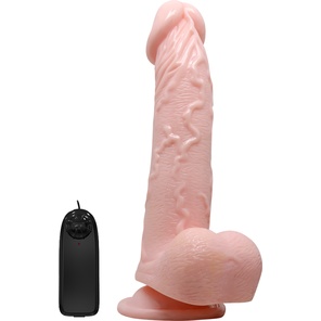  Вибратор-реалистик на присоске 19,3 см 